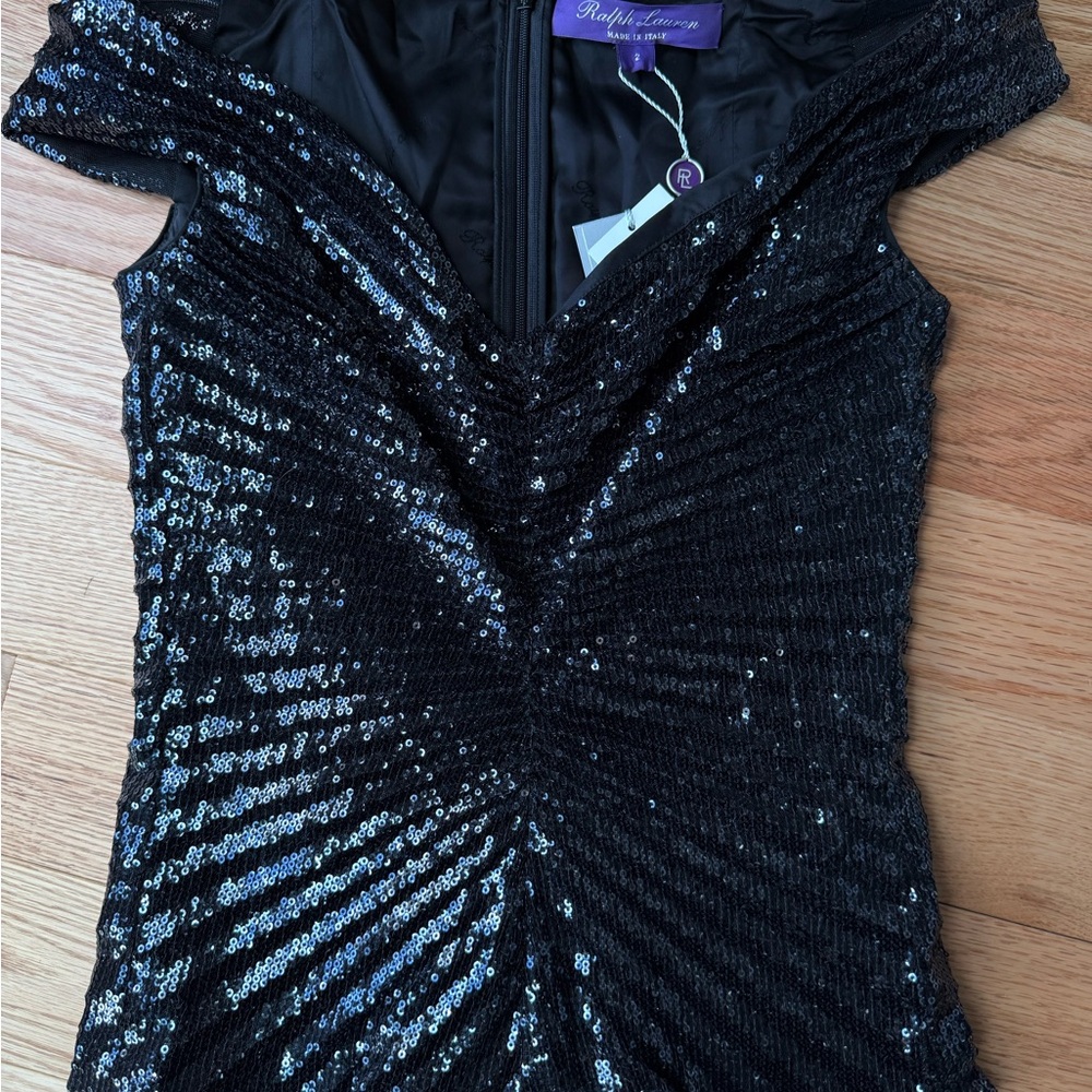 Ralph Lauren Collection Purple Label NWT Camari Embellished Blouse $2990 Corset - Picture 7 of 12